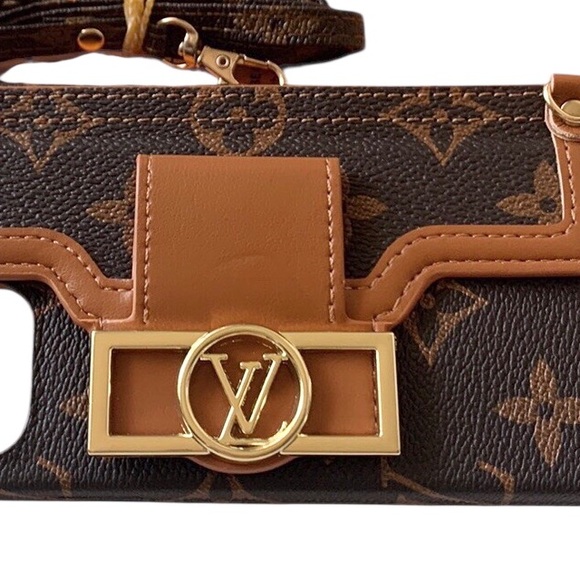 🆕 LV Style Monogram IPhone 12 Pro-Max Phone Case📱 - Picture 5 of 6